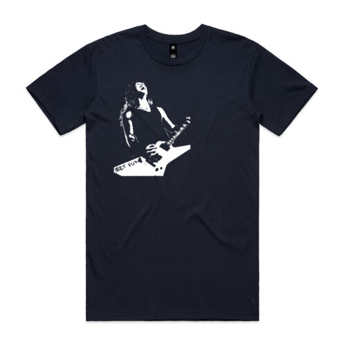 Eet Fuk White Print - Men's Staple Tee Thumbnail