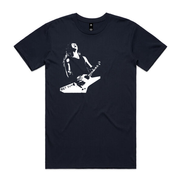 Eet Fuk White Print - Men's Staple Tee Thumbnail